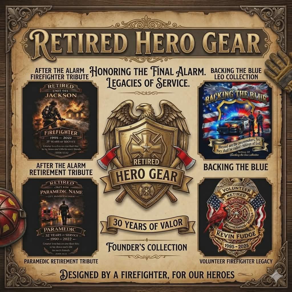 Retired Hero Gear — Honoring the Final Alarm